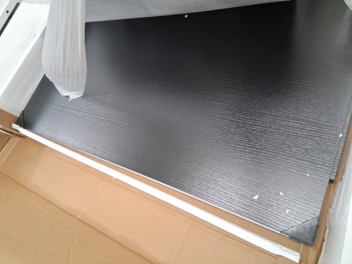 EnHomee Gaming Desk with Hutch and Drawers -  44" - black (model: uscpdzp110b-yc) image 7