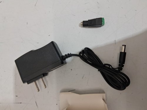 Power Supply Adapter with LED tip - 100-240v - 50/60Hz - black image 3