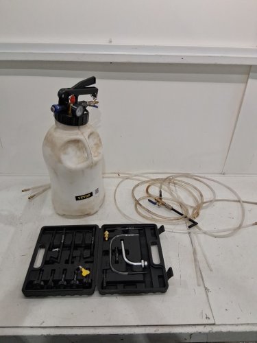 2-Way Transmission Fluid Pump ATF Refill/Dispenser system - 10l capacity - white/black (model: ys-089) image 3