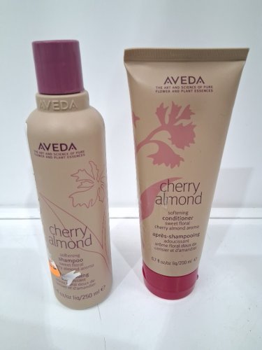2PC AVEDA SHAMPOO AND CONDITIONER - 250ML/200ML - CHERRY ALMOND image 2