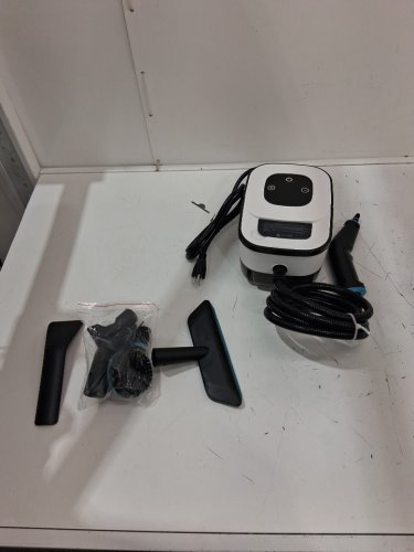 16PC handheld pressurized steam cleaner - 2500W - 1250ML - black/white (model: LEST-C2) image 3