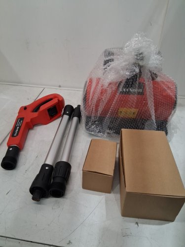 HOOSEEN Electric Snow Blower Shovel with 2 Batteries - 12" - 20V - Red (Model: fh-wx1122) image 3