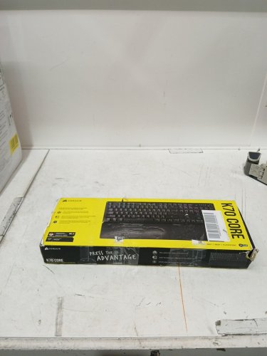 Corsair K70 CORE RGB Full-Size Mechanical Gaming Keyboard with MLX Red Linear Switches, Per-Key RGB Lighting, 1,000Hz Polling Rate, Premium Aluminum Top Plate, Multi-Function Rotary Dial & Programmable Media Button - Black (model: rgp0169 / ch-910981e-na) image 2