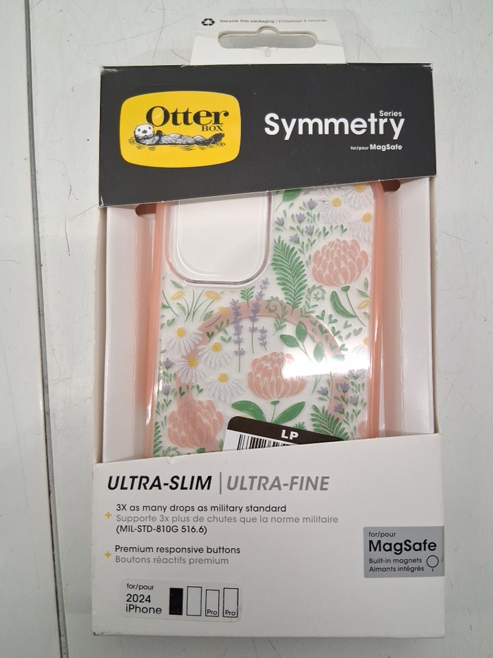 Otterbox Symmetry Series iPhone 16 (2024) Case - peachy bloom (Model: 77-97192) image 2