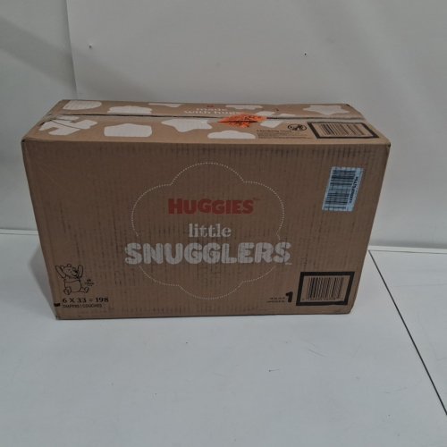 198PK Huggies Little Snugglers Baby Diapers - SIZE 1 (UP TO 14LB) - disney winnie the pooh (model: 56308) image 2