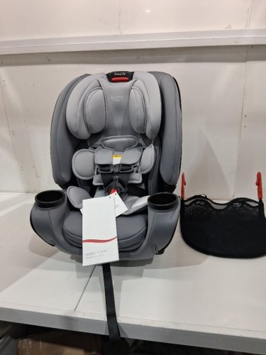 Britax One4Life ClickTight All‑in‑One Convertible Car Seat with Rear‑Facing High‑Back Booster, ClickTight Installation SafeCell Steel Frame 15‑Position Harness Machine‑Washable Cover - grey (model:E1C923N) image 6