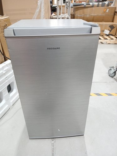 Frigidaire Mini 2 Door Compact Fridge - 3.2 Cu.FT - Silver (Model: EFR395-SS-6COM) image 3