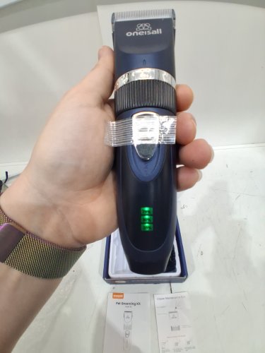 oneisall Quiet Cat Clippers for Matted & Long Hair cats - blue (model: x2) image 4