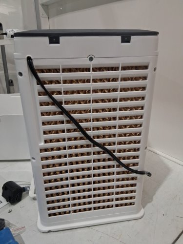 portable air conditioner cooler fan with exhaust hose - 9.5l - white (model: bw-102yf) image 7