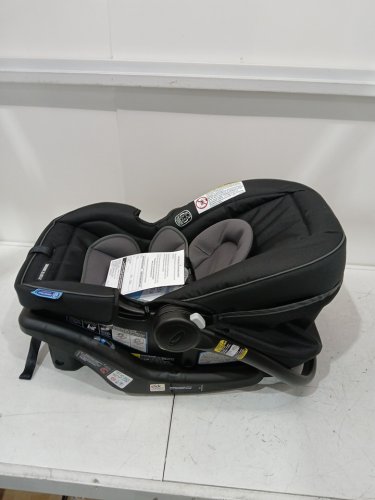 GRACO SNUGRIDE 35 LITE LX INFANT CAR SEAT - GOTHAM FASHION BLACK/GREY (MODEL: 2143034) image 6