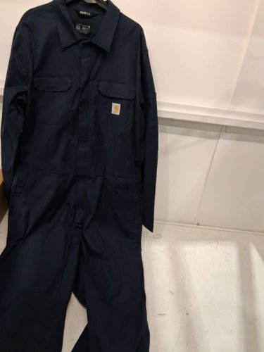 Men's Carhartt Rigby Canvas Coverall - extra large (tall) - blue (model: OX5019-M) image 3