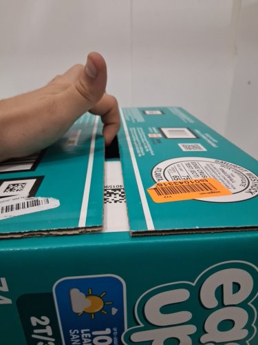74PK PAMPERS EASY UPS DISPOSABLE TRAINING UNDERWEAR - 2T/3T - BLUEY image 4