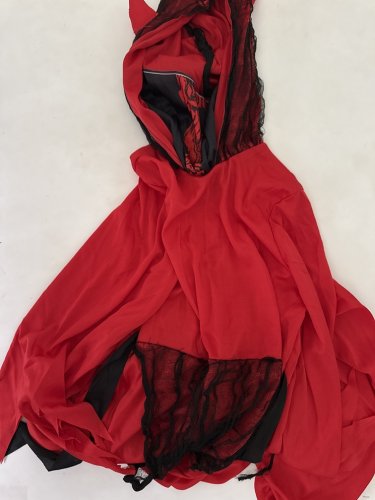 BOYS PARTYHOLIC THE KING OF HELL COSTUME - OSFM - RED/BLACK (STYLE: 13222) image 2