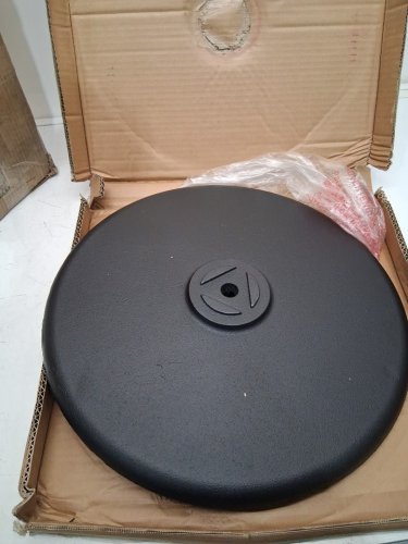 Flash Furniture Beverly Round Restaurant Table Base - 18''  - black image 5