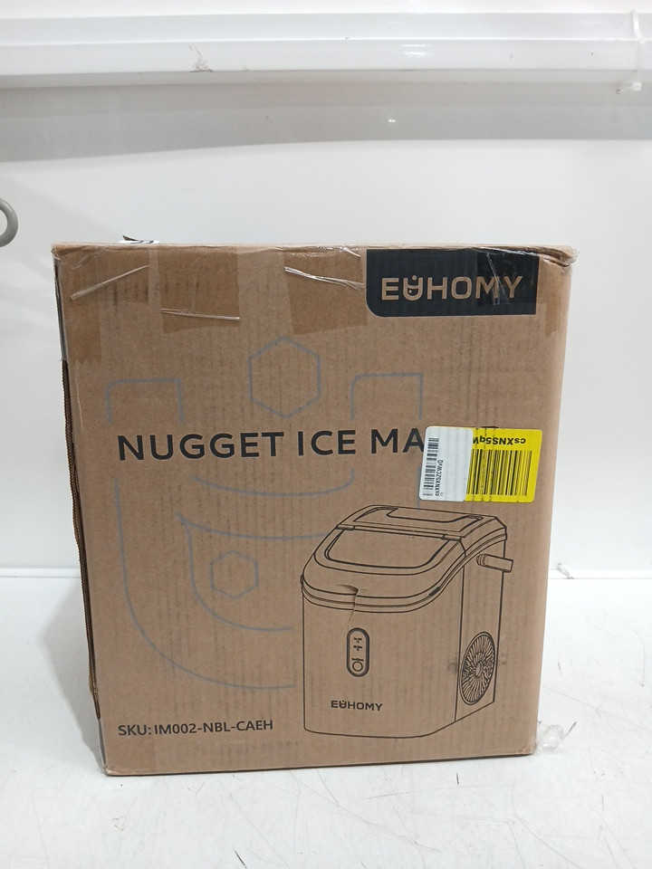 Euhomy Countertop Nugget Ice Maker - Makes 34lbs in a day - Black (Model: IM-12S / IM002-NBL-CAEH) image 2