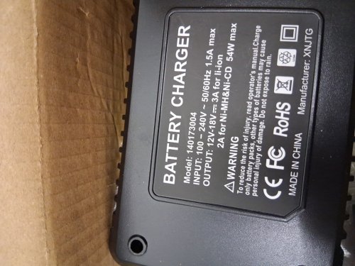 Powilling 18v lithium battery & Dual Chemistry IntelliPort Charger Li-ion & Ni-cad Ni-Mh battery Charger 12V MAX and 18V MAX for Ryobi ONE Plus 18V Batteries image 5