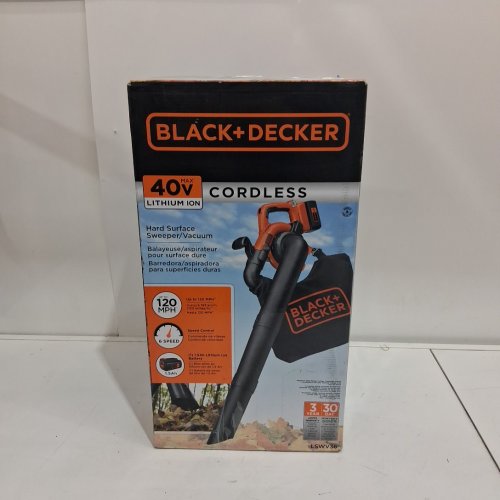BLACK+DECKER BARE HARD SURFACE SWEEPER AND VACUUM, 40V (MODEL: LSWV36) image 2