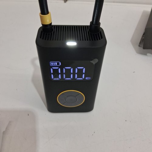 FANTTIK X9 PRO MINI BIKE TIRE PUMP WITH GUAGE - 3-150 PSI - 5000 MAH BATTERY - BLACK/YELLOW (MODEL: X9-PRO) image 4