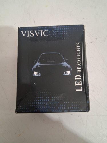 2PK VISVIC LED Low Beam Headlights - 6000K - assorted makes/models image 2