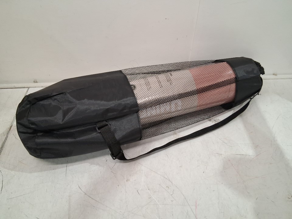 UMINEUX Yoga Exercise Mat Extra thick - 72" x 24" x 1/3" - PARFAIT PINK/Grey image 2