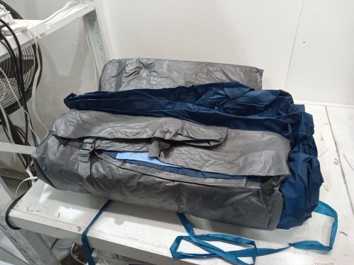 COLEMAN 8-PERSON MODIFIED DOME FULL FLY CAMPING TENT - 9FT X 12FT X 6FT - BLUE (MODEL: 1985281) image 3