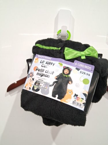 baby's PALAMON LIL' KITTY CUTIE COSTUME - 6-12 MONTHS - BLACK image 2