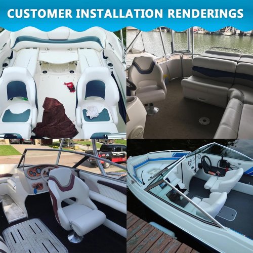 Seamander Captain boat Bucket Seat - 23.5" - white (model: bs002gbt) image 2