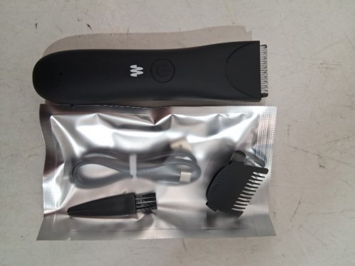UNISEX MERIDIAN THE SLIMMER TRIMMER ELECTRIC RAZOR - ONYX BLACK (MODEL: MEC146A) image 4