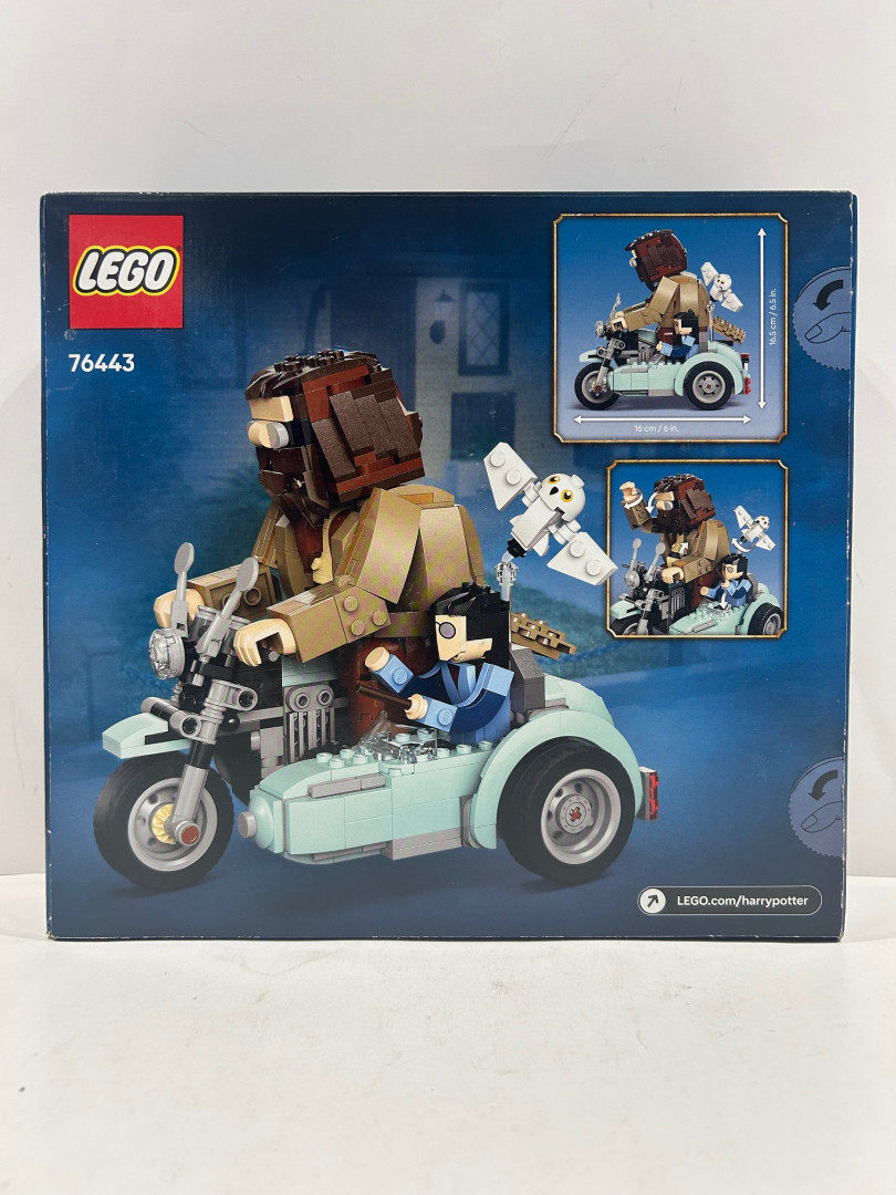 617pc Lego - Harry potter - Hagrid & Harry's Motorcycle Ride (76443) image 4