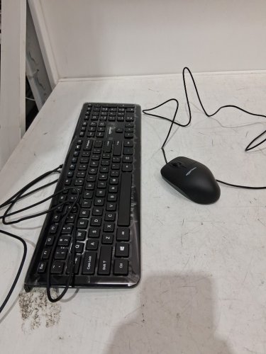 AMAZON BASICS WIRED MOUSE & KEYBOARD BUNDLE - BLACK (MODEL: B00B7GV802) image 2