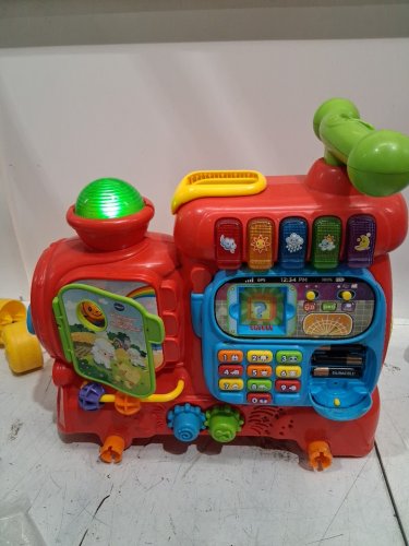 kids VTech Sit-to-Stand Ultimate Alphabet Train toy - Red/green/blue (model: ‎80-181901) image 5