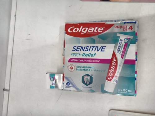 4PK COLGATE SENSITIVE PRO-RELIEF REPAIR & PREVENT TOOTHPASTE - 120ML/EACH image 2