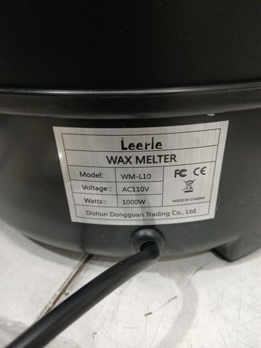Leerie Wax Melter for Candle Making - 10Qt - black - (MODEL:wm-l10) image 8
