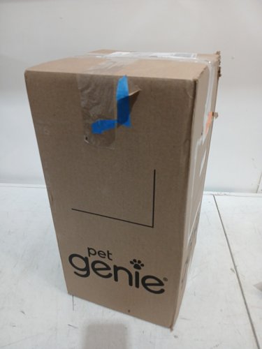 PET GENIE DOG WASTE ODOR CONTROL DISPOSAL PAIL - 18.5" - GREY (MODEL: ‎I000824) image 4
