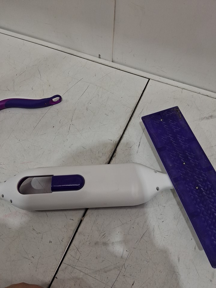 Swiffer PowerMop Super Multi-Surface Mop - *MOP ONLY* - purple/white image 4
