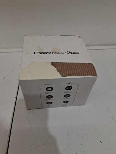 ultrasonic retainer cleaner - 24w 45khz - white (model: C200) image 2