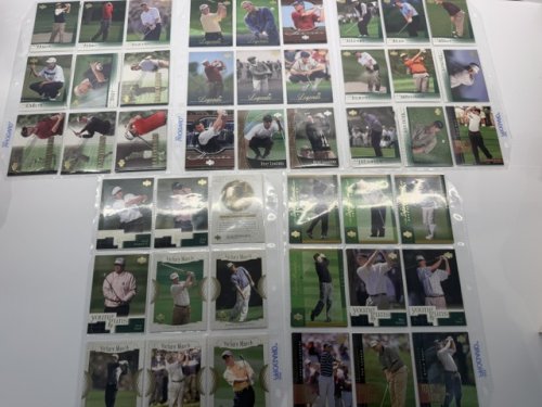 90 APPROX ASSTD UPPER DECK GOLF CARDS image 2