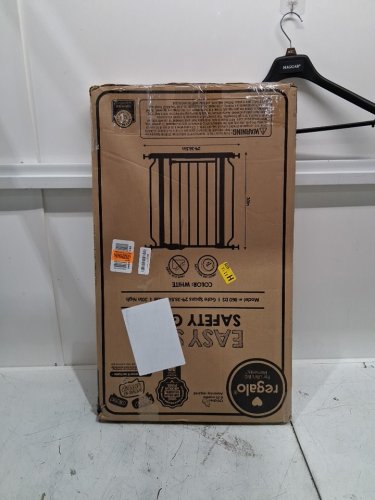 REGALO EASY STEP SAFETY GATE - 29"- 38.5" - WHITE (MODEL : 1160-DS) image 2