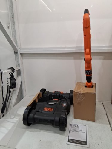 BLACK + DECKER 3-IN-1 COMPACT ELECTRIC MOWER STRING TRIMMER - 12" PATH - 6.5AMP - ORANGE/BLACK (MODEL: BESTA512CM) image 3