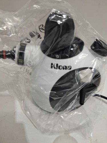 10PC KLONA MULTI PURPOSE HANDHELD STEAM CLEANER WITH ACCESSORIES - WHITE (MODEL: HY-307) image 5