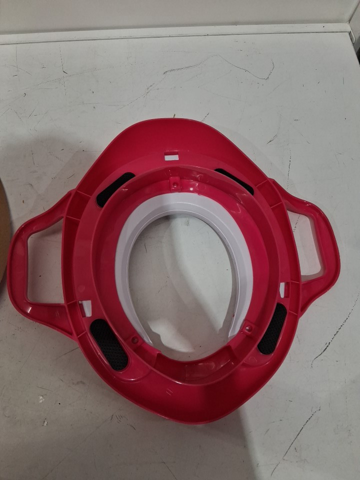 BBLUV PADDED TOILET SEAT FOR POTTY TRAINING - PINK 15" x 16" x 2.4" image 4