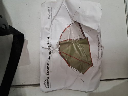 GYSREVI AUTOMATIC POP UP DOME CAMPING TENT 2-3 PERSON - WATERPROOF/WINDPROOF - GREEN image 7