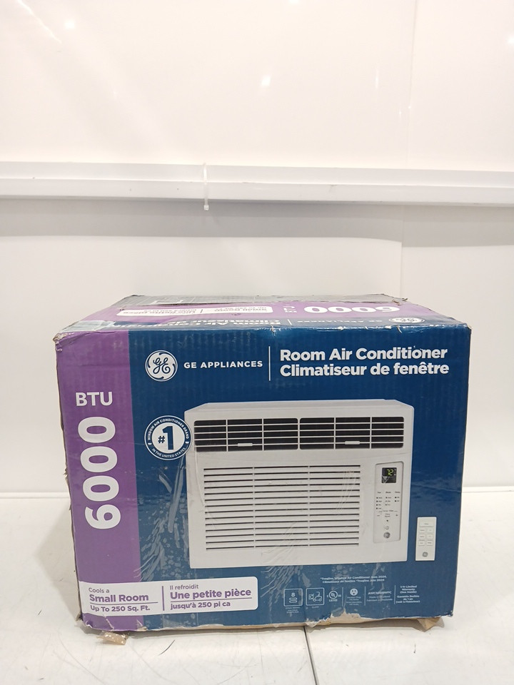 GE Appliances Electronic Window Air Conditioner for Small Rooms - 250 sq ft. - WHITE (MODEL: AWCS06BWF ) image 2