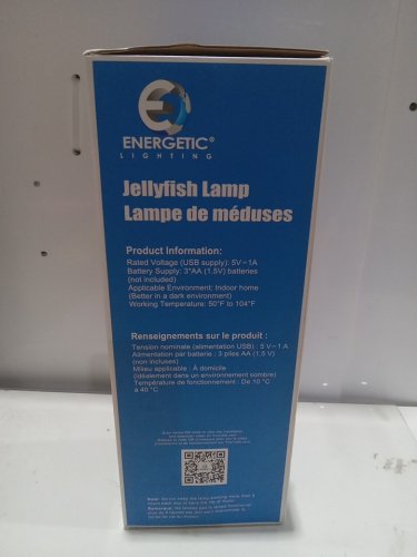 ENERGETIC Lighting RGBW Jellyfish Lamp - Black (Model: MTSL4006AHB) image 5