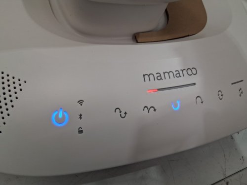 UPPABABY MAMAROO CAMILA SMART BABY SWING WITH BLUETOOTH CONNECTION - WHITE/GREEN (MODEL: 2001) image 4