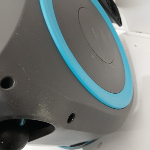 Gardena frost-proof Wall-Mounted Auto-Retractable Hose Reel - 115ft - Black/Turquoise (model: 18630-37) image 5