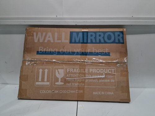 HARRITPURE Arched bedroom wall Mirror - 19.75" x 29.5" - black image 2