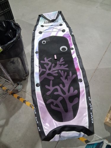 AISUNSS Stand-Up Inflatable Paddle Board with Accessories - 11FT X 32" - PURPLE CORAL image 3