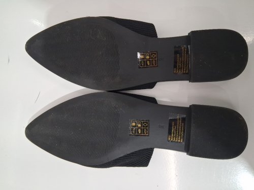 womens Steve madden Knit Slide sandal- size 9- black (style: 19653732) image 3