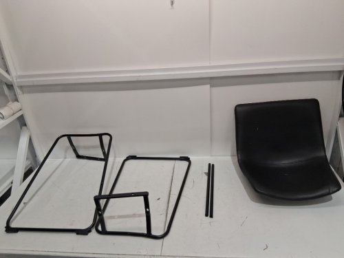 HCD FURNITURE LANDON DINING ROOM CHAIR -  29.75" x 18.5"  x 21" - BLACK (MODEL: B657H-26) image 3